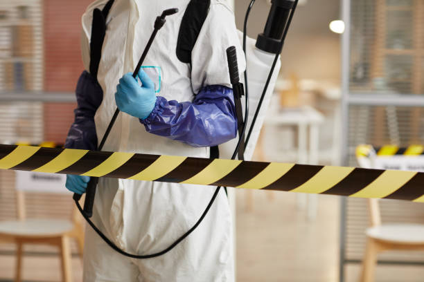 Professional Biohazard technician working in Monroe, NC